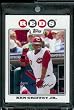2008 Topps # 580 Ken Griffey Jr. - Cincinnati Reds - MLB Baseball Trading Card in a Protective Screw Down Display Case