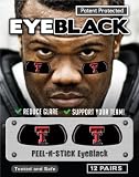 EyeBlack - Texas Tech (24 Strips)