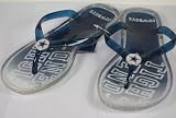 Dallas Cowboys Womens Slogan Jelly Flip Flop Slippers