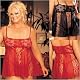 Purchase Plus Size Stretch Lace and Lace Panels Baby Doll O/S Black Red or White Act Now