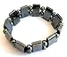 Awesome Elastic Metallic Sleek and Smooth Hematite Bracelet