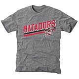 NCAA Cal State Northridge Matadors Rising Bar Tri-Blend T-Shirt - Ash