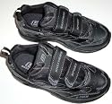 Skechers Boys frontier rim Black twin velcro strap sketchers school shoes. bnib