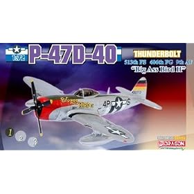 Dragon 1 72 P-47D Thunderbolt Big Bird II Model Plane from Wing Bolts