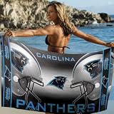Carolina Panthers Fiber Reactive Beach Towel