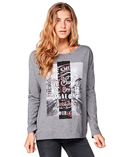 (ユナイテッドカラーズオブベネトン) UNITED COLORS OF BENETTON カフェプリントロングTシャツ・カットソーDMW2