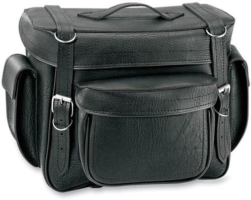 All American Rider 2002 Bike Pak Sissy Bar Bag, Plain for Harley-Davidson