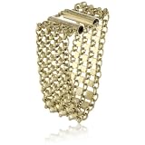 Kenneth Cole New York Goldtone Mesh Stretch Br