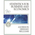Click here to buy Statistics for Business and Economics, Ninth Edition by  David R. Anderson, Dennis J. Sweeney, and Thomas A. Williams.