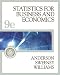 Books : Statistics for Business and Economics, Ninth Edition