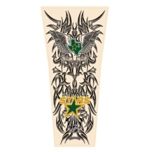 NHL Dallas Stars Tribal Tattoo Sleeve