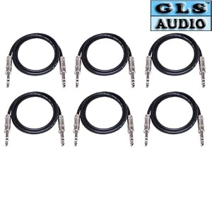 GLS Audio 3ft Patch Cable Cords - 1/4