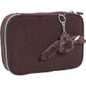 Kipling 100 Pens Pencil Case (Discontinued Colors) (Cassis)
