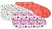 Spa Sister Cotton Print Overnight Moisture Socks