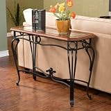 Southern Enterprises CK7543 Prentice Sofa Entry Table, Dark