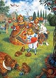 MasterPieces The Queens Croquet Book Box Jigsaw Puzzle, 1000-Piece