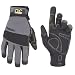 Custom Leathercraft 125M Handyman Flex Grip Work Gloves, Medium
