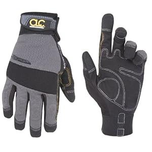 Custom Leathercraft 125S Handyman Flex Grip Work Gloves, Small