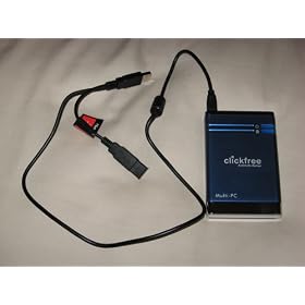 Clickfree Portable Backup Drive HD801