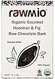 Windy City Organics Rawmio Organic Gourmet Raw Chocolate Bark Hazelnut & Fig -- 1.76 oz