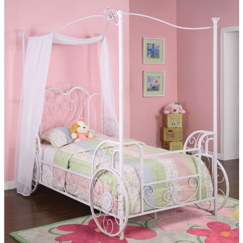 Powell Princess Emily Canopy Bed