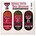 Texas Tech Red Raiders NCAA Grilling Gift Set (12oz Cajun, 12oz Lime, 12oz Peach)