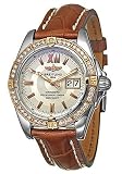 Breitling C4935053-G625-722P Cockpit Silver Tone Dial Leather Crocodile Men's Automatic Chronometer Watch
