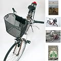 Super praktischer Fahrradkorb / Einkaufskorb vorn mit Easy Klick System und Tragegriff