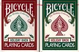 Bicycle Holiday Back Playing Cards