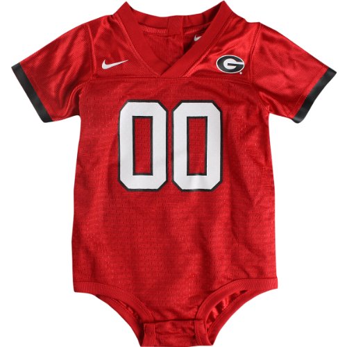 Nike Georgia Bulldogs Boy's Newborn Football Creeper 3-6 Months