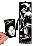 Michael Jackson Glow Bookmark and Magnet