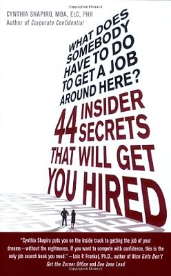 What Does Somebody Have to Do to Get a Job Around Here! 44 Insider Secrets and Tips that Will Get You Hired