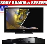Sony BRAVIA NX 800 Series 52-Inch LCD TV, Black + Sony BDP-S370 Blu-ray Disc Player