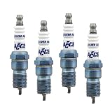 ACCEL  256SS Silver Tip Spark Plugs for GM, (Pack of 4)