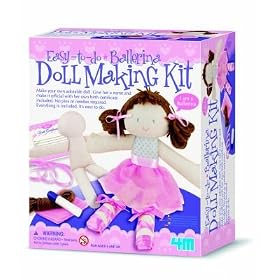 Doll Making Kit - Ballerina - Childs Creative Activity Kit - Childrens Arts...
