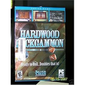 Hardwood Backgammon