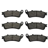 2002-2008 Honda VTX 1800 R (Cast Model) Kevlar Carbon Front & Rear Brake Pads