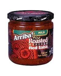 Arriba! Fire Roasted Mexican Red Salsa, Mild, 16-Ounce Jars (Pack of 3)