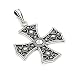 maltese5  - 925 Sterling Silver Maltese Cross Pendant at Lusterforever
