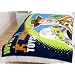 Toy Story Movie 3 Space Blue Fleece Blanket Throw