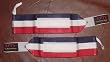 Wrist Wraps 12" Red White Blue Wrist Wraps Weight lifting Exercise Powerlifting Wraps
