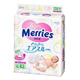 メリーズ さらさらエアスルー Sサイズ(4~8kg) 82枚