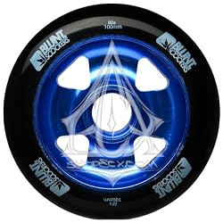 Blunt Cross Wheel Blue-Black 100mm