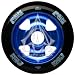 Blunt Cross Wheel Blue-Black 100mm