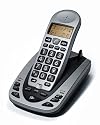 Emporia D17AB DECT Telefon ( mit Anrufbeantworter, H&ouml;rger&auml;te tauglich, Riesentasten) grau