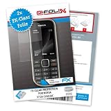 atFoliX FX-Clear Displayschutzfolie für Nokia 3720 Classic (2-er Pack) - Displayschutz kristallklar! Höchste Qualität - Made in Germany!