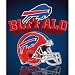 Northwest Buffalo Bills Gridiron Fleece Throw-Size: One Size