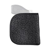 DESANTIS M44 Super Fly Pocket Holster Ambidextrous Black J-Frm/LCR/SP101 Nylon M44BJN3Z0