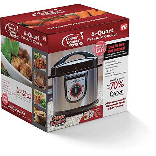 Power Cooker Express 6Quart Pressure Cooker Home Garden Kitchen Dining