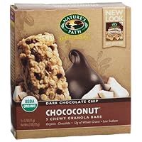 Nature's Path Organic Granola Bars, Chococonut ,1.2 oz., 5-Count Bars (Pack of 6)